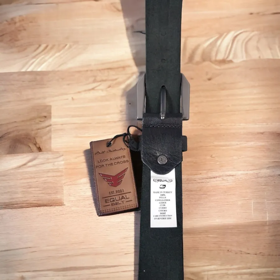 کمربند ترک نیم باریک مشکی