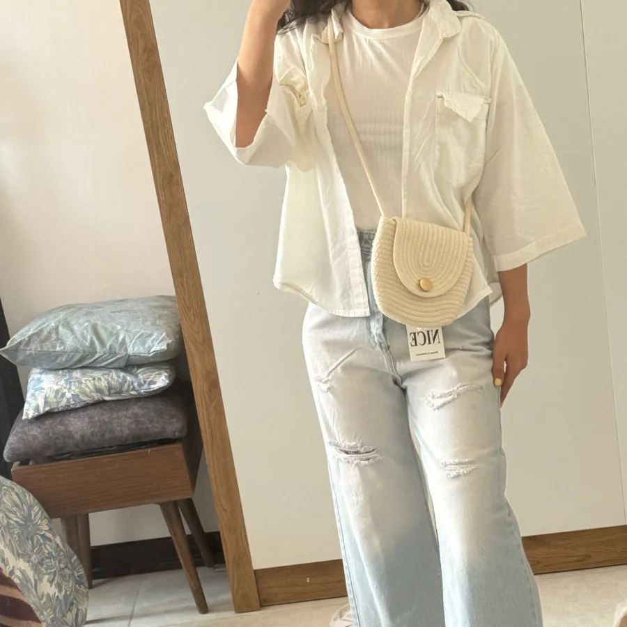 شومیز تک نخ پنبه