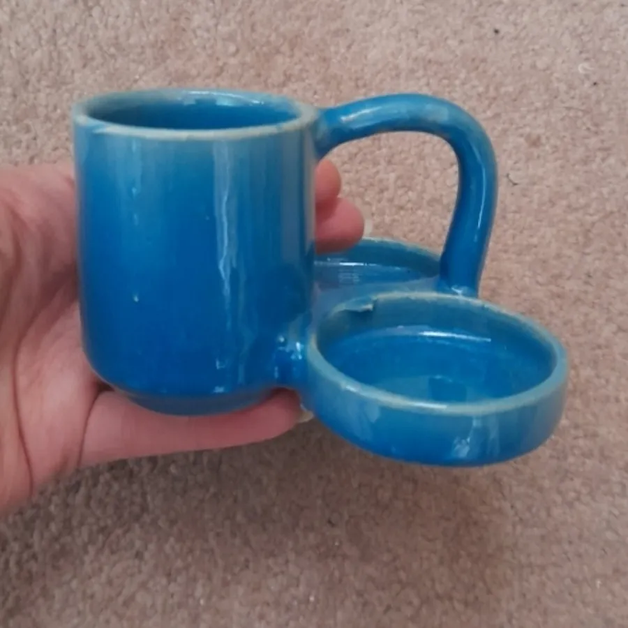 نمکدان سفالی قدیمی