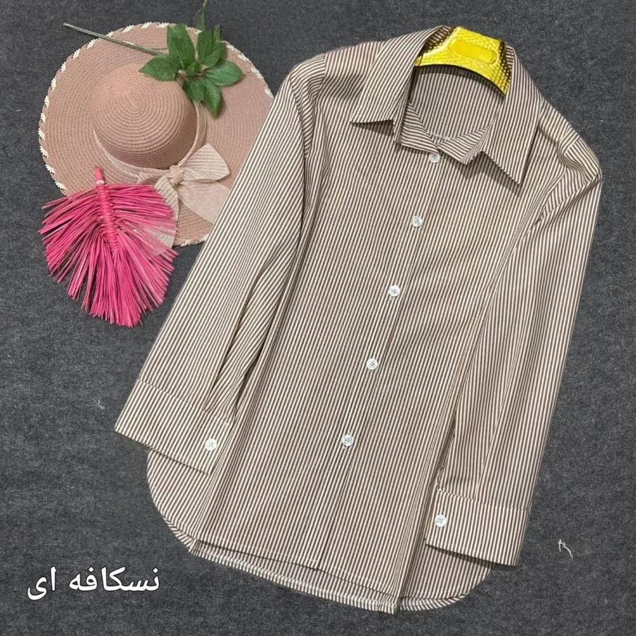 تونیک مانتویی راه راه