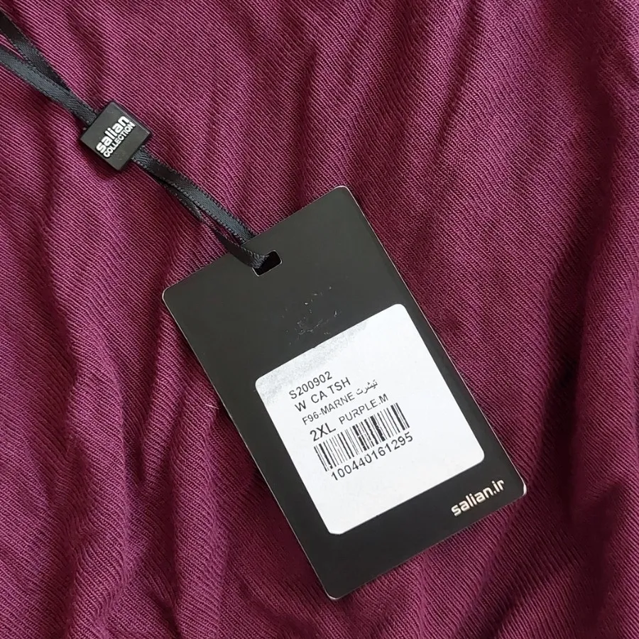 بلوز زنانه بادمجانی