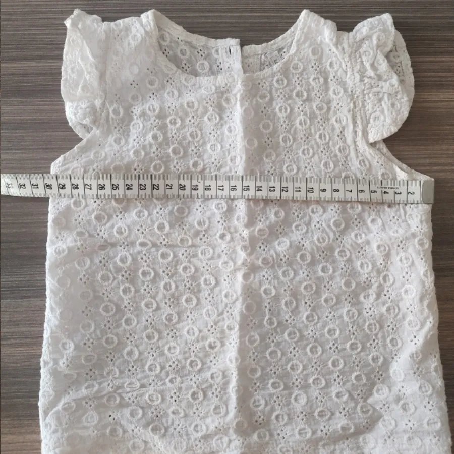 بلوز سفید دخترانه