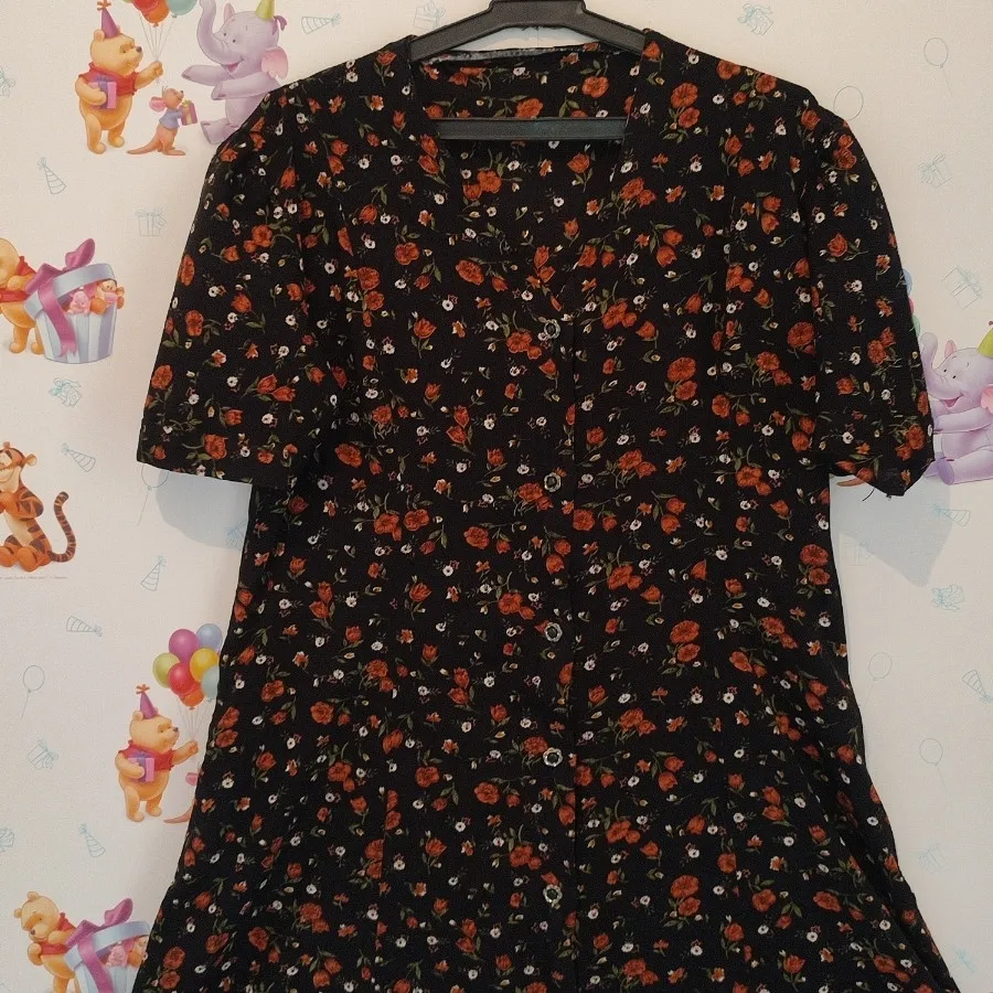 پیراهن گلدار