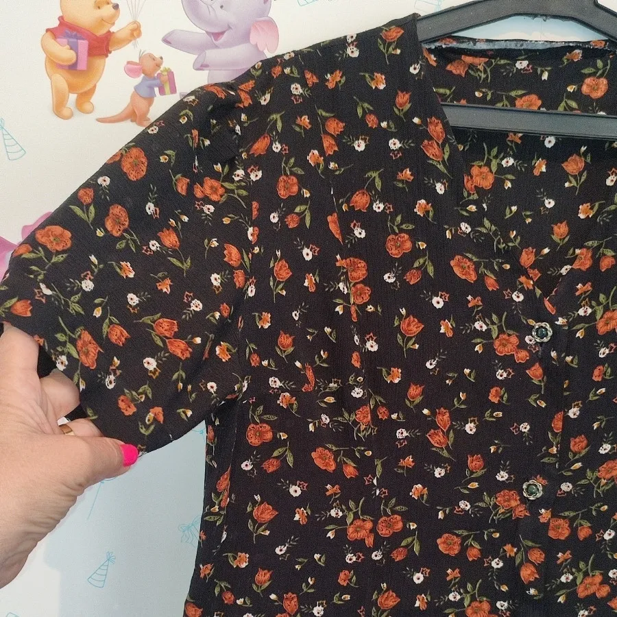 پیراهن گلدار