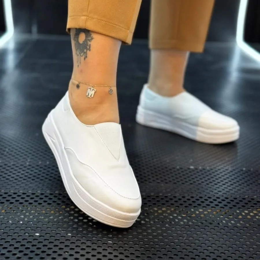 کفش شیک زنانه راحت سفید