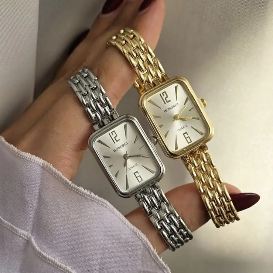 ساعت شیک مستطیل وارداتی