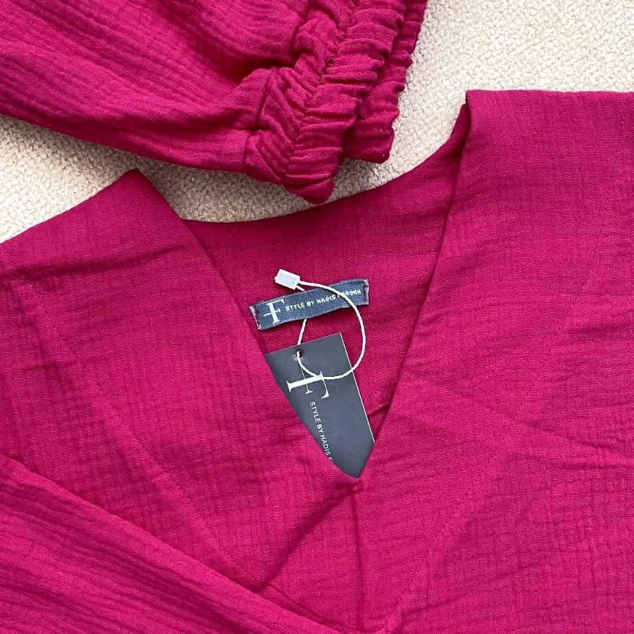 ست شومیز شلوار دابل فیش