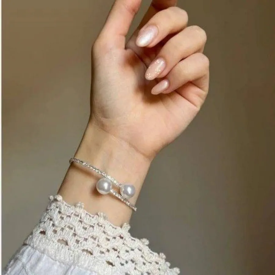 دستبند تنیسی مرواریدی