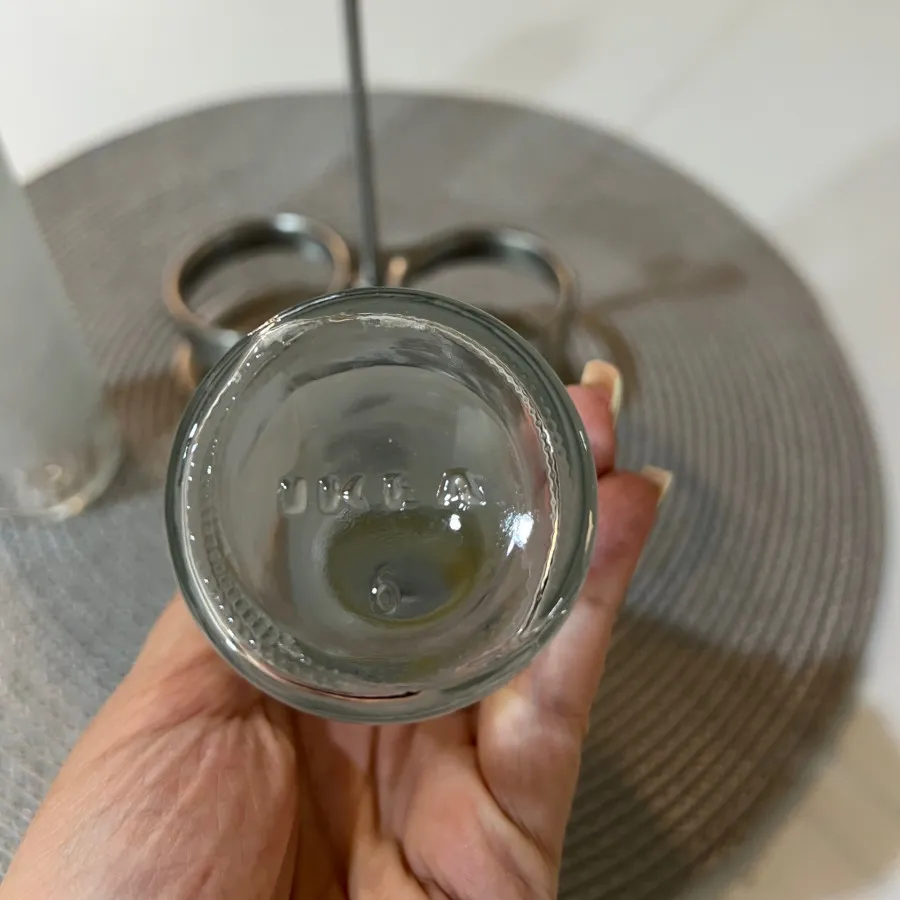 شیشه ابلیمو و روغن lKEA