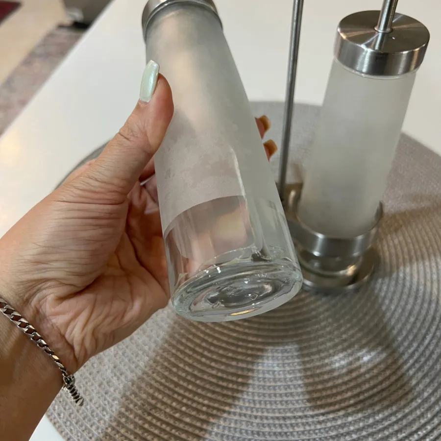 شیشه ابلیمو و روغن lKEA