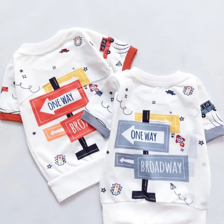 تیشرت شورت نقلی تدی و ماش