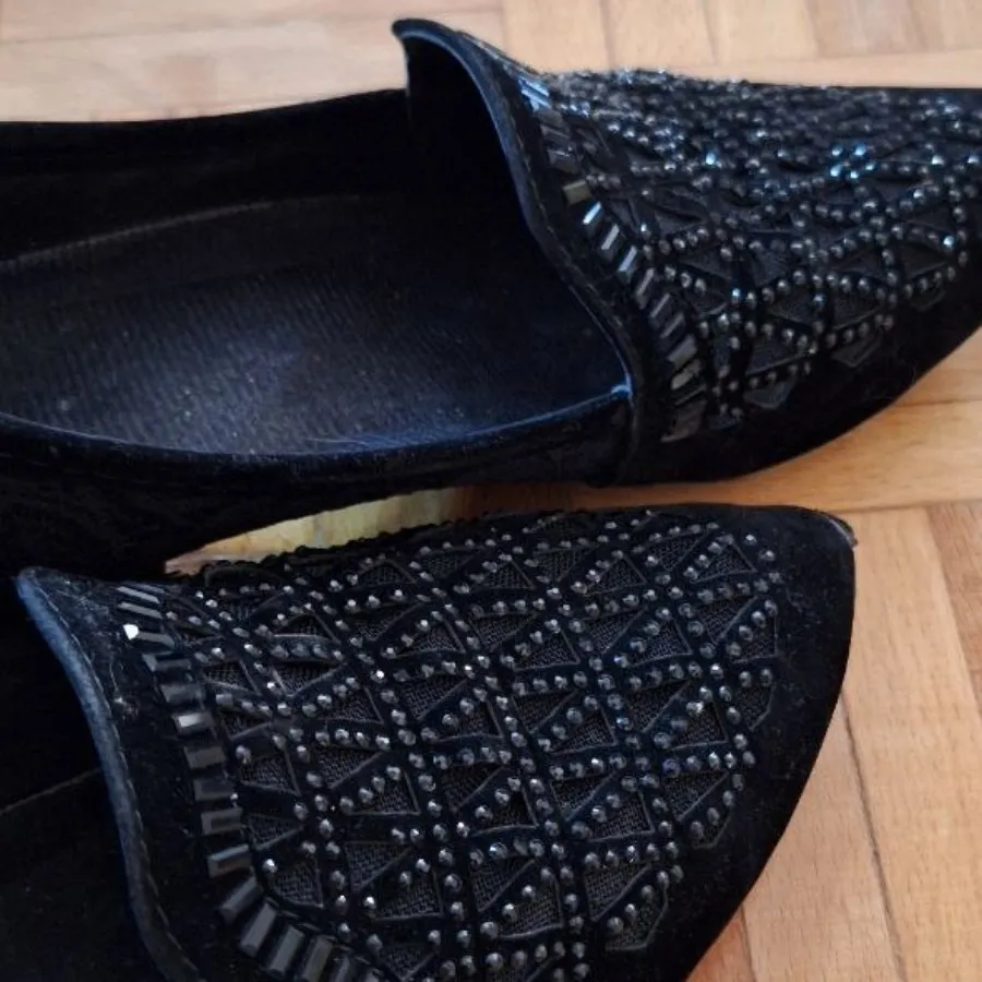 کالج نگینی کفش مجلسی مشکی