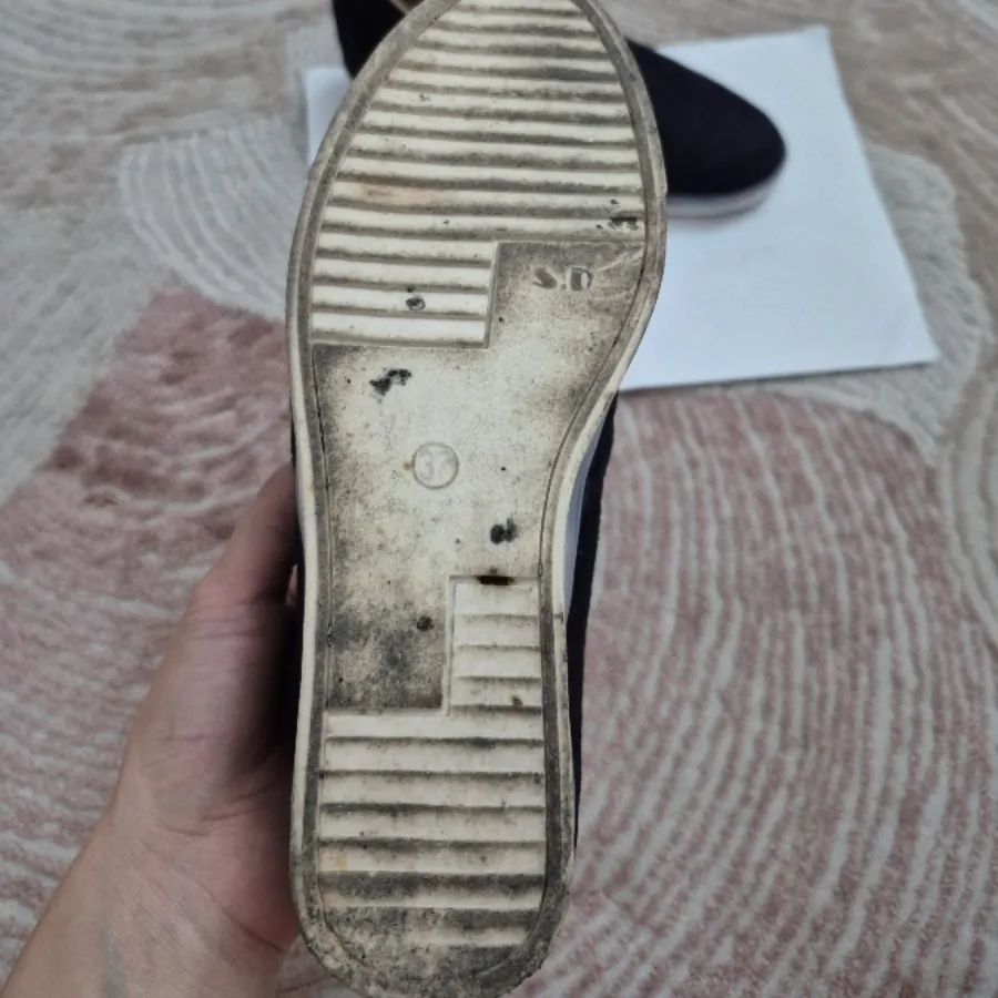 کفش لژدار جیر سرمه ای