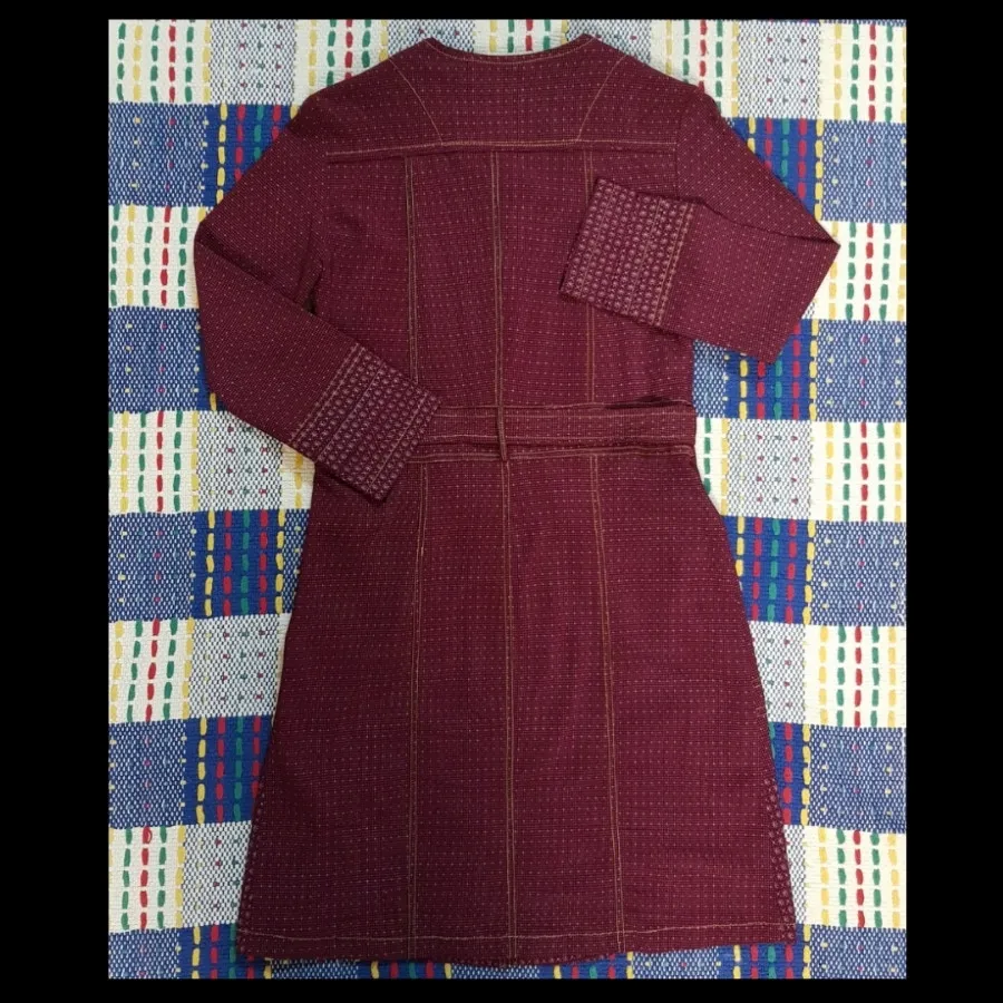 مانتو زرشکی (سایز 40)