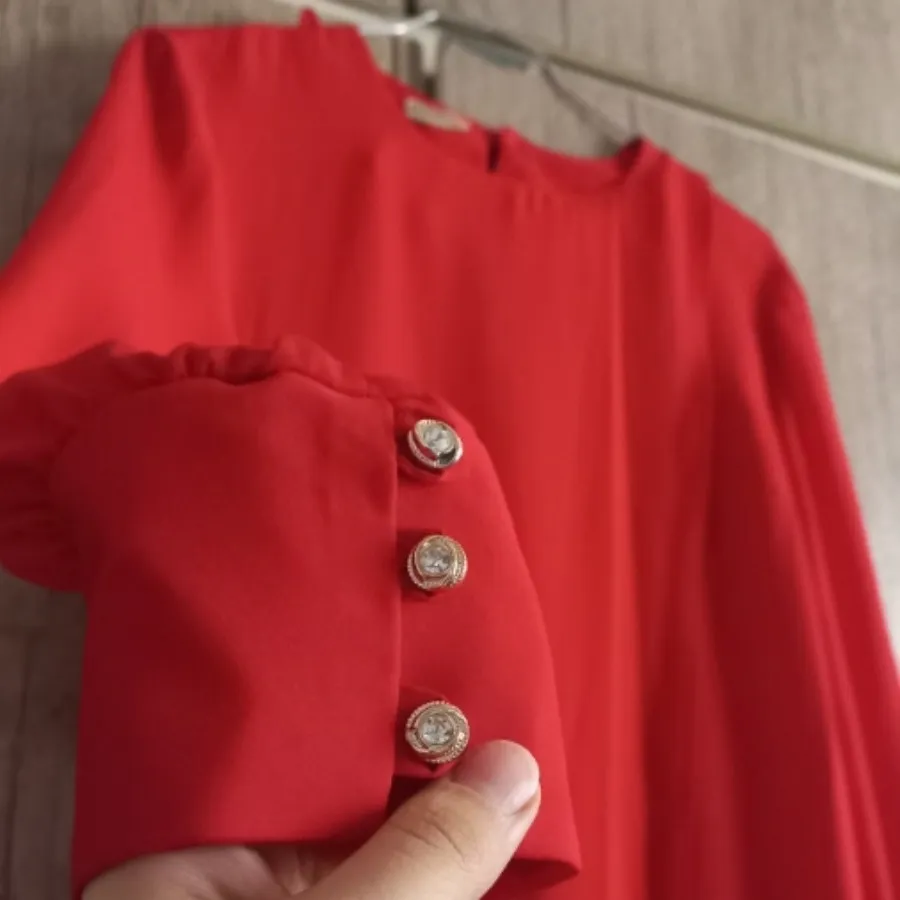 شومیز مجلسی قرمز