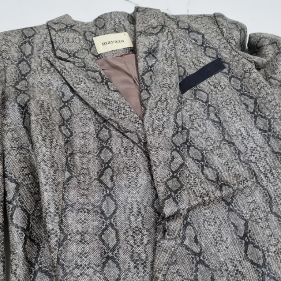 کت چرم پوست ماری