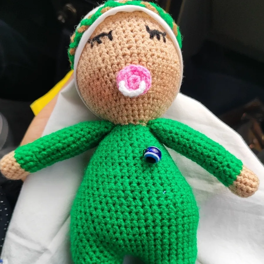 عروسک های دست بافت