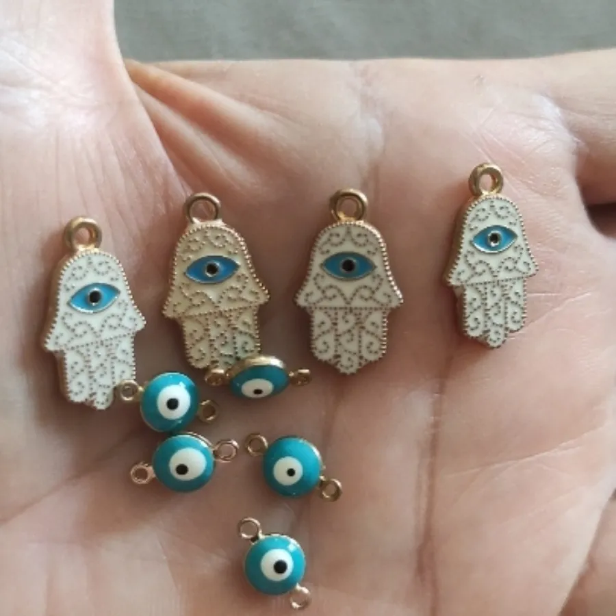 مهره حدید وپلاک چشم نظر