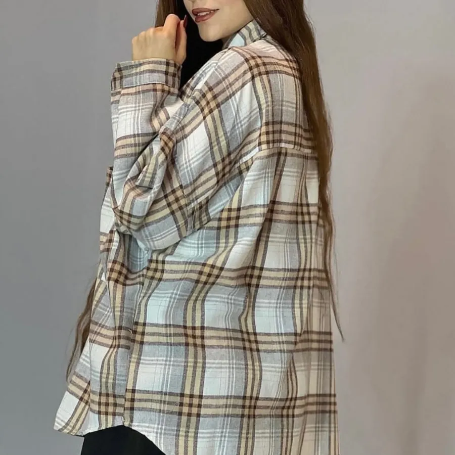 شومیز  لنین چهارخونه