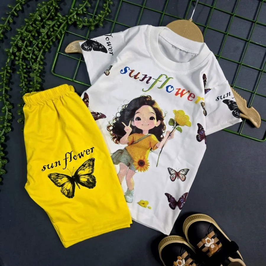 ست دختر گل به دست