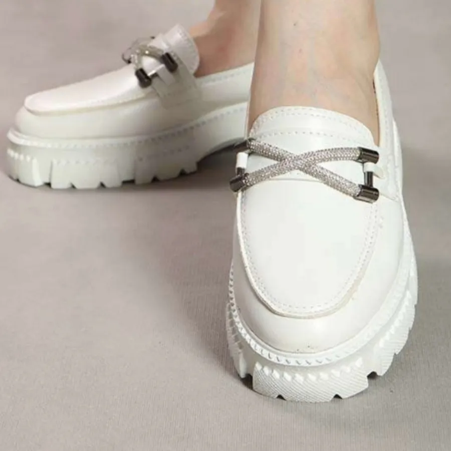 کفش کالج مدل لوفر چرم