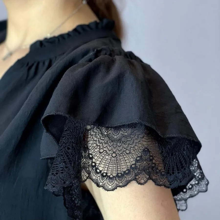 شومیز یقه کوبایی