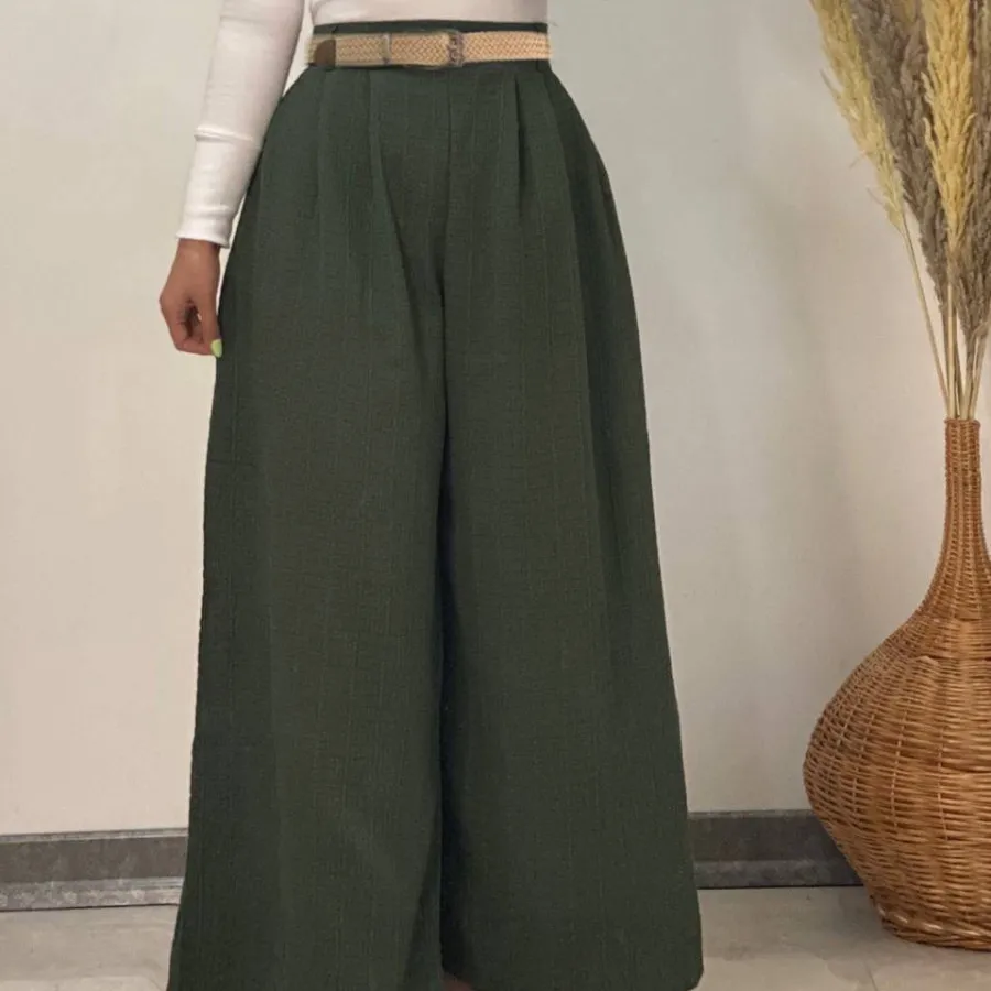 شلوار دامنی پیله دار