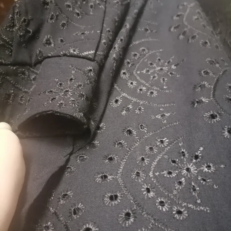 مانتو لینن خامه دوزی