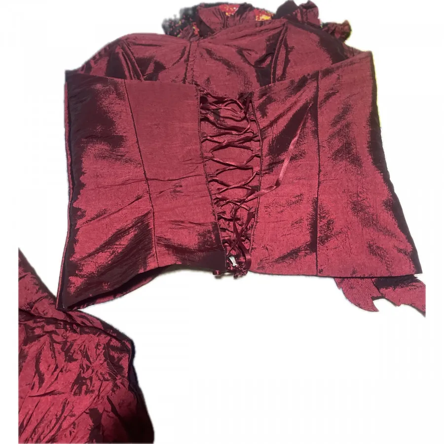 دکلته دامن ساتن