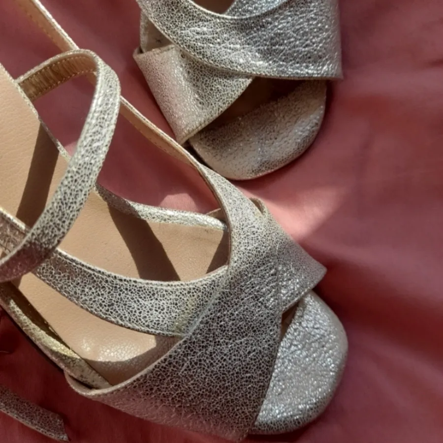 کفش مجلسی ترک نقره ای