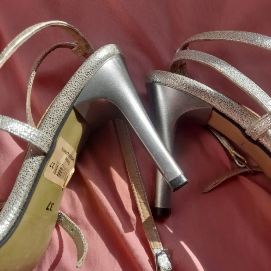 کفش مجلسی ترک نقره ای