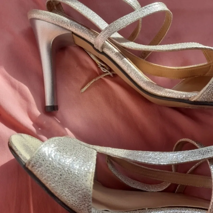 کفش مجلسی ترک نقره ای