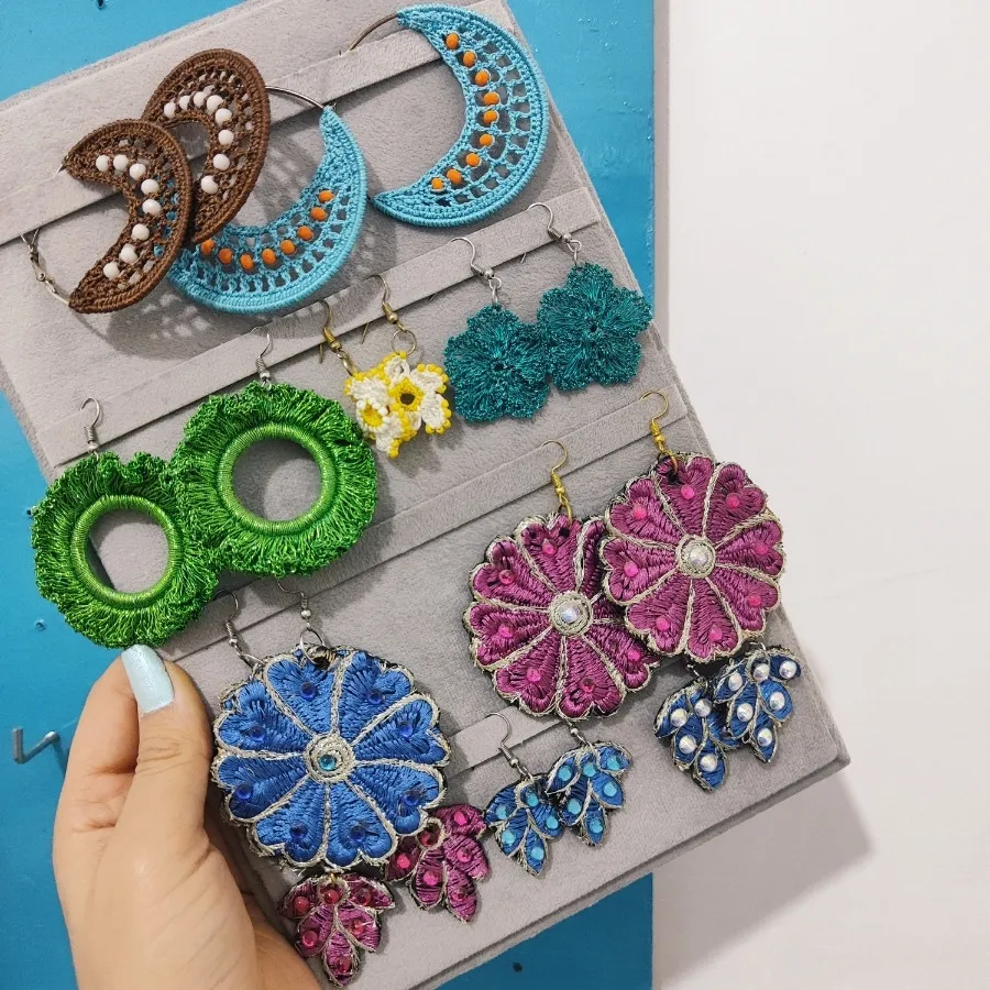 گوشواره سنتی دستساز