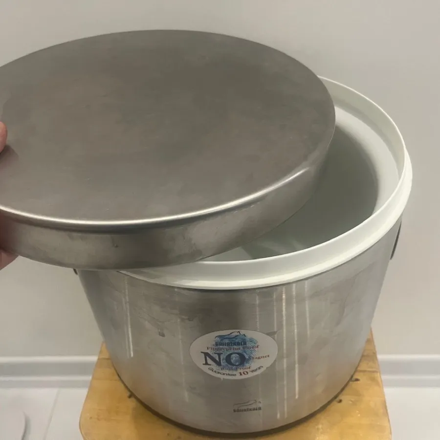 سطل استیل (سطل قند)