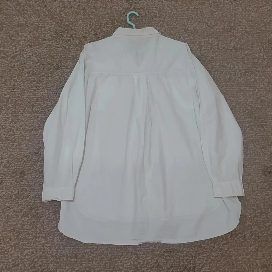 شومیز مانتویی سفید