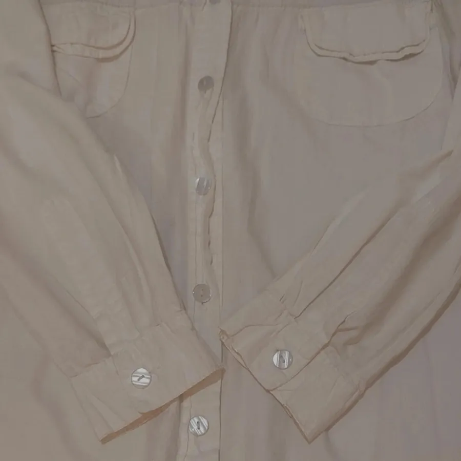 شومیز مانتویی سفید