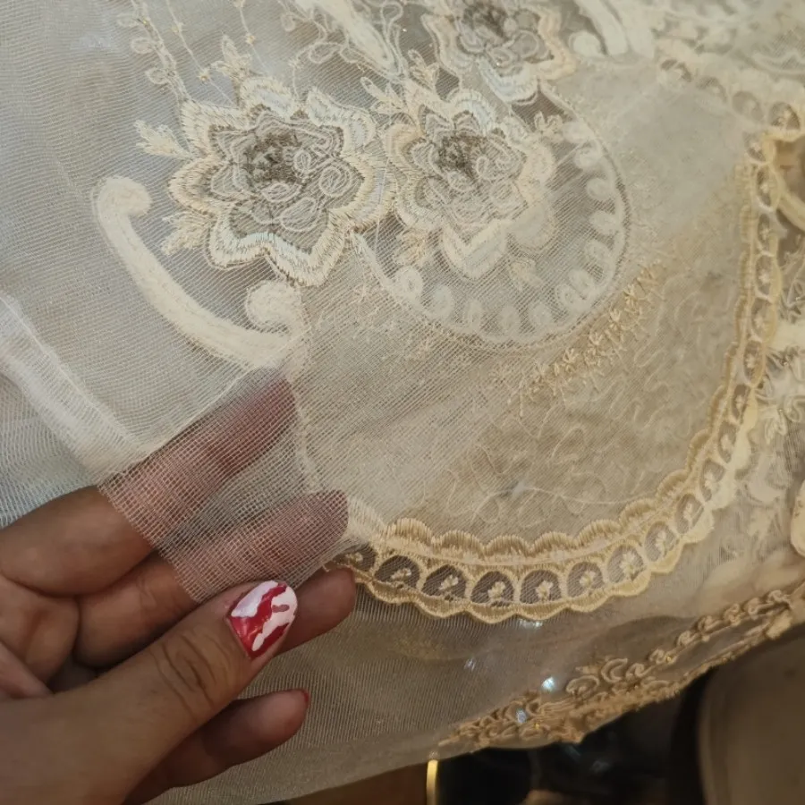 پرده تور قابی فلت