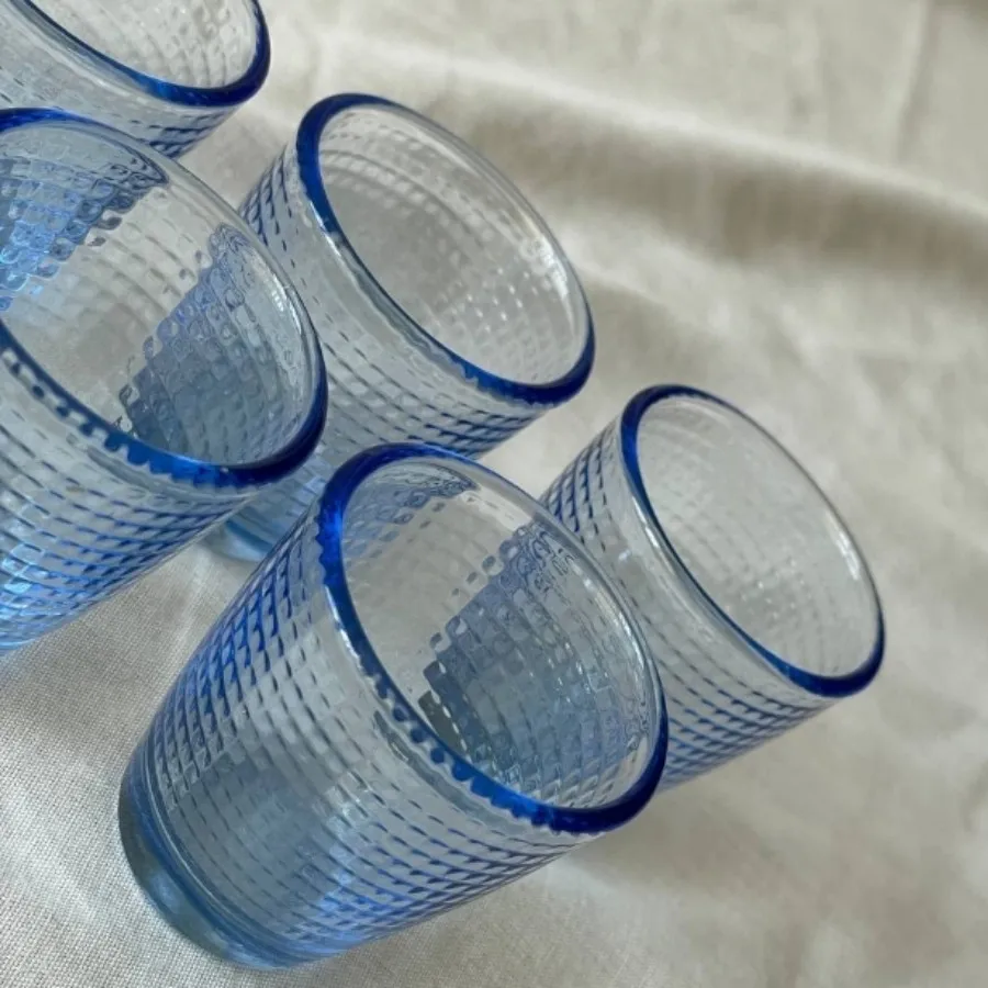 استکان شات بلور ابی