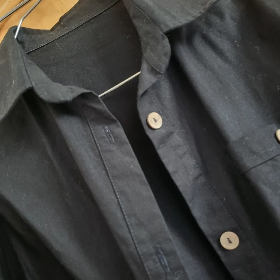 شومیز لینن مشکی