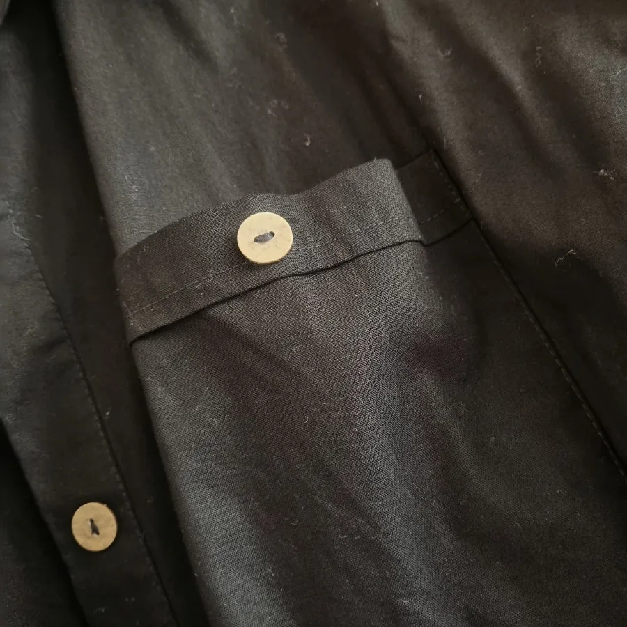 شومیز لینن مشکی