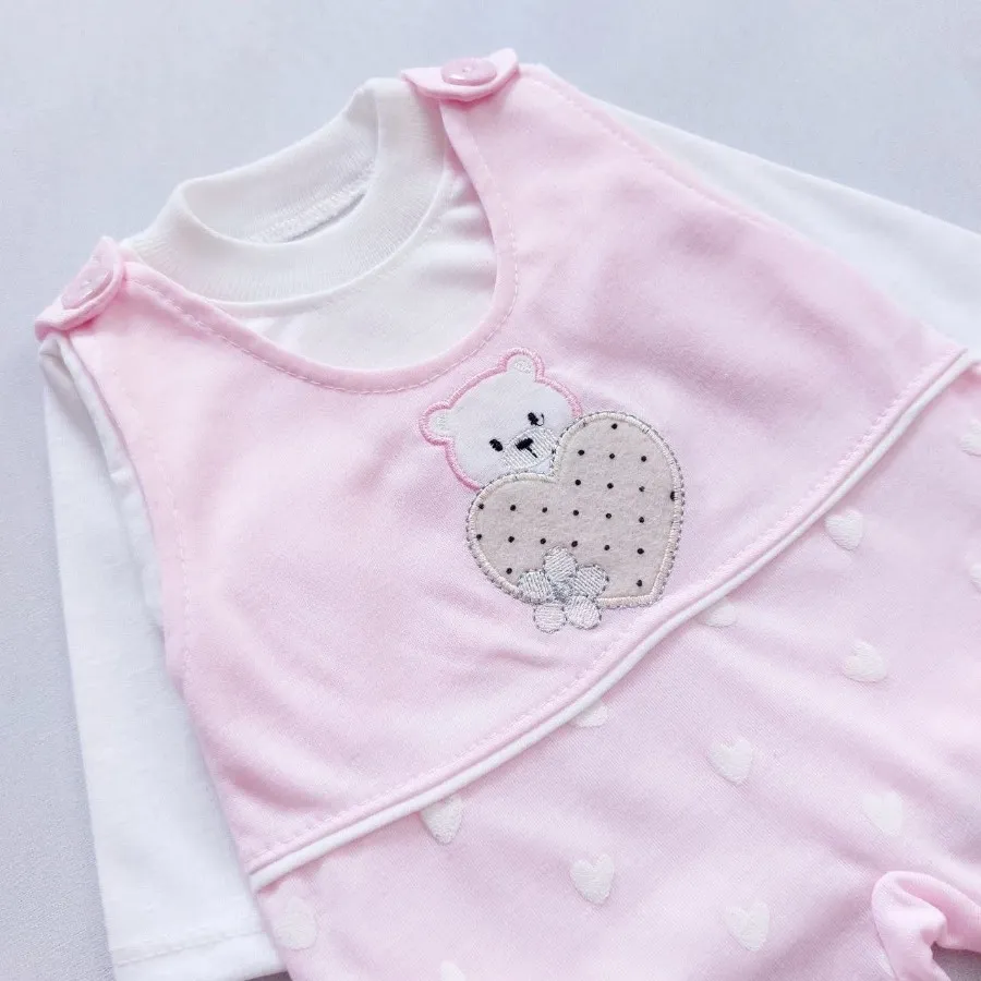 سه تیکه پیشبندی خرس و قلب