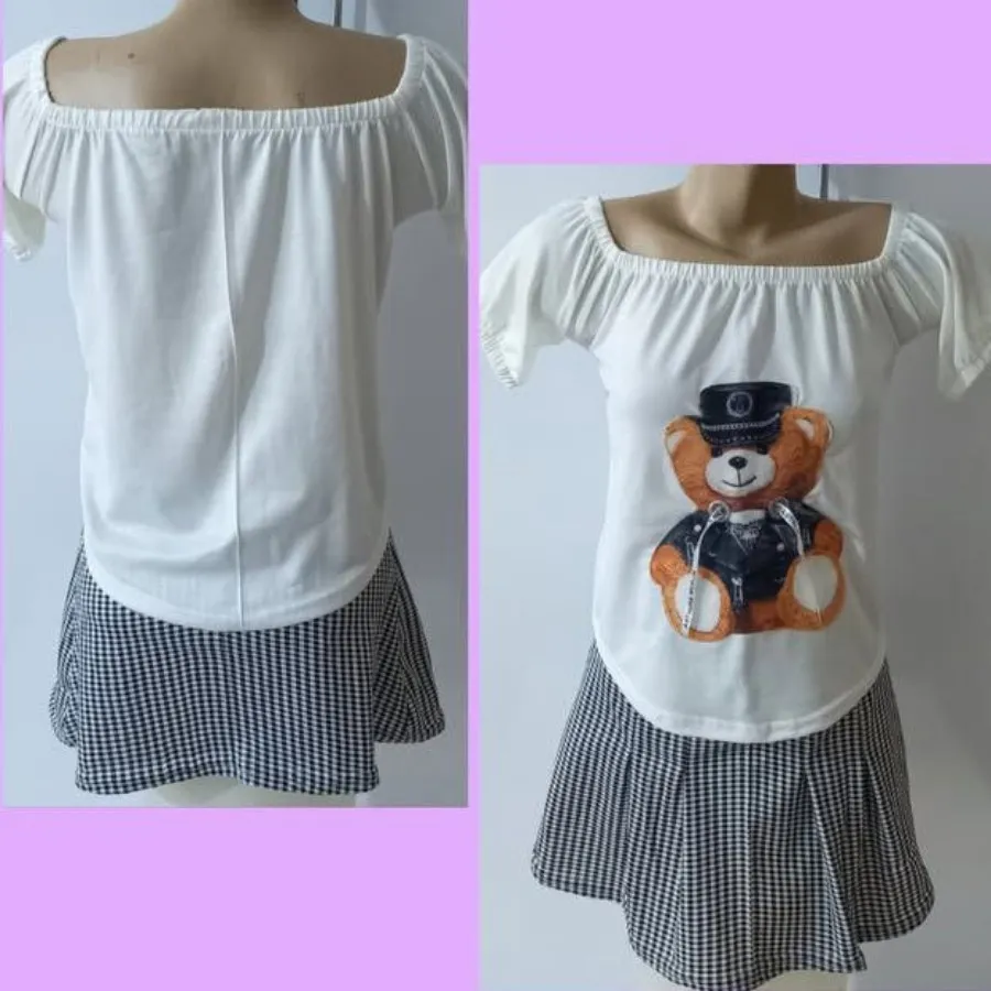 تاپ و دامن دخترانه