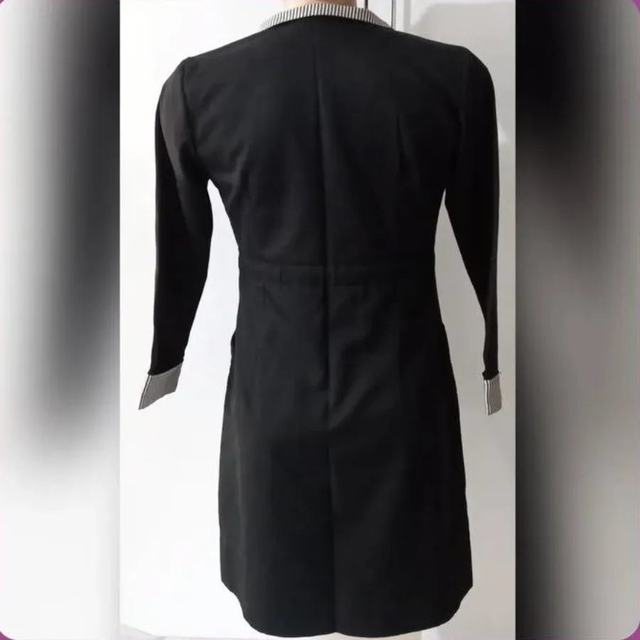 مانتو مشکی پاییزه و بهاره