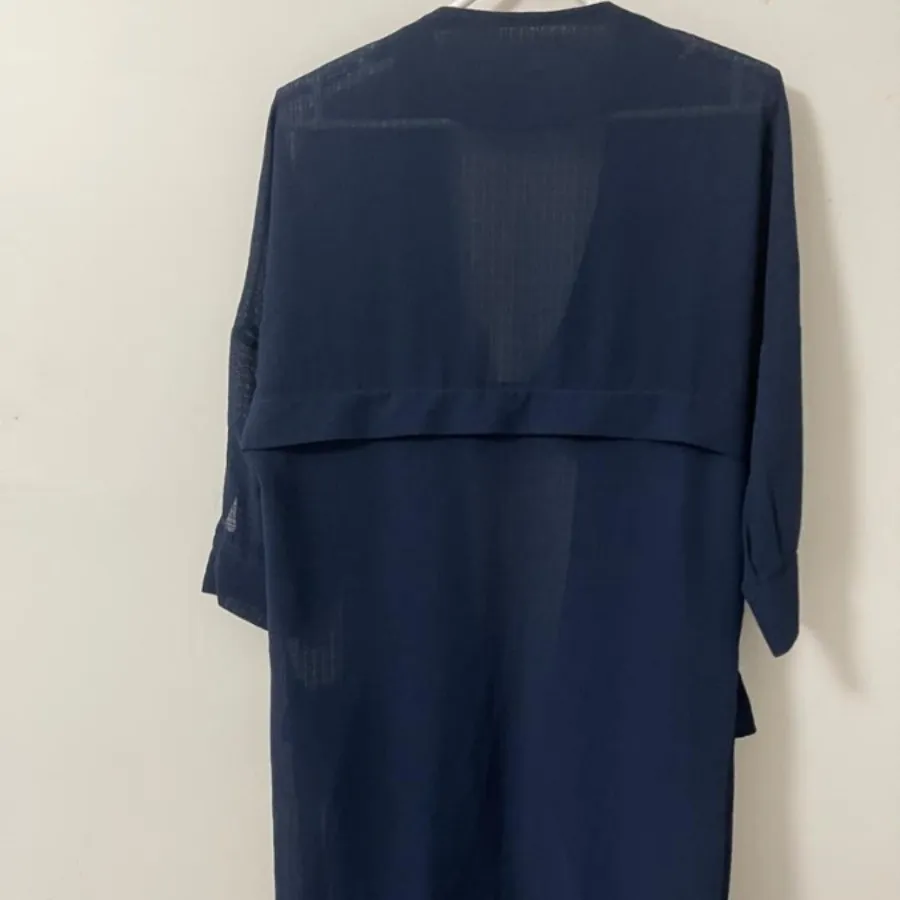 مانتو سورمه ای خنک