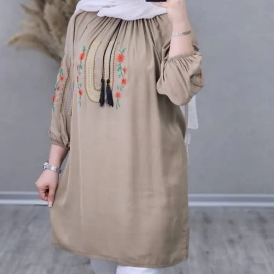 تونیک شومیز مانتویی