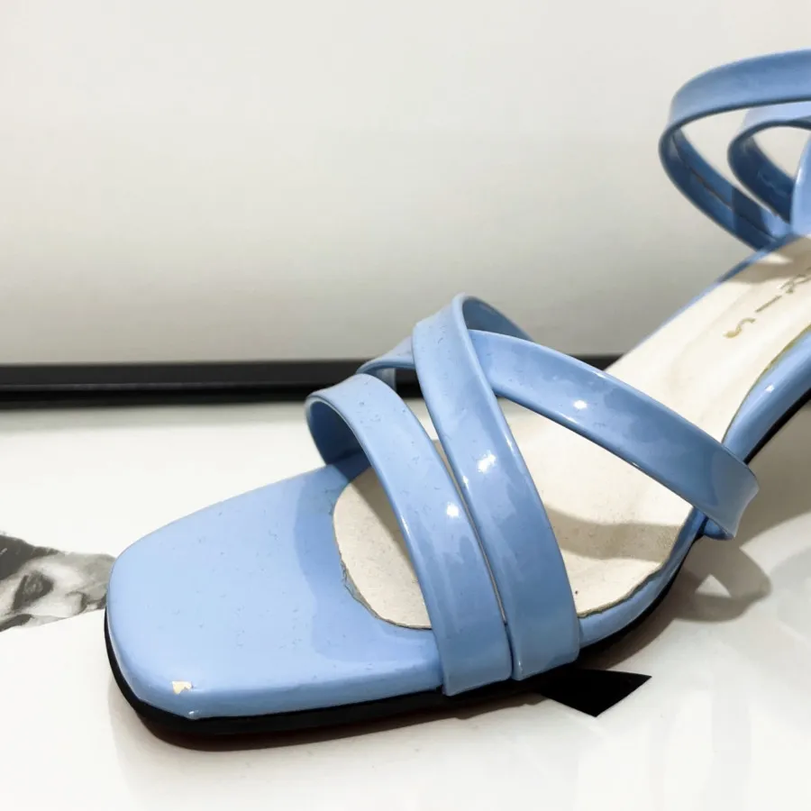 کفش مهمانی آبی سیندرلایی