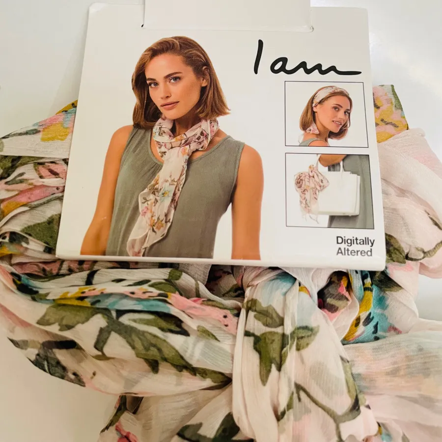 شال حریر برند i am
