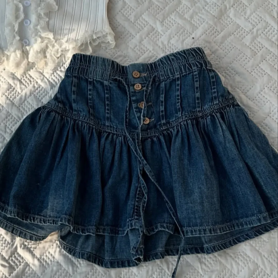 کراپ تاپ دامن جین