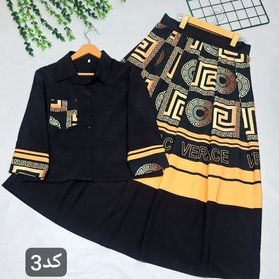 شومیز دامن ست