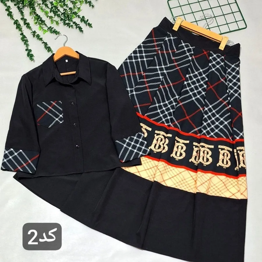 شومیز دامن ست